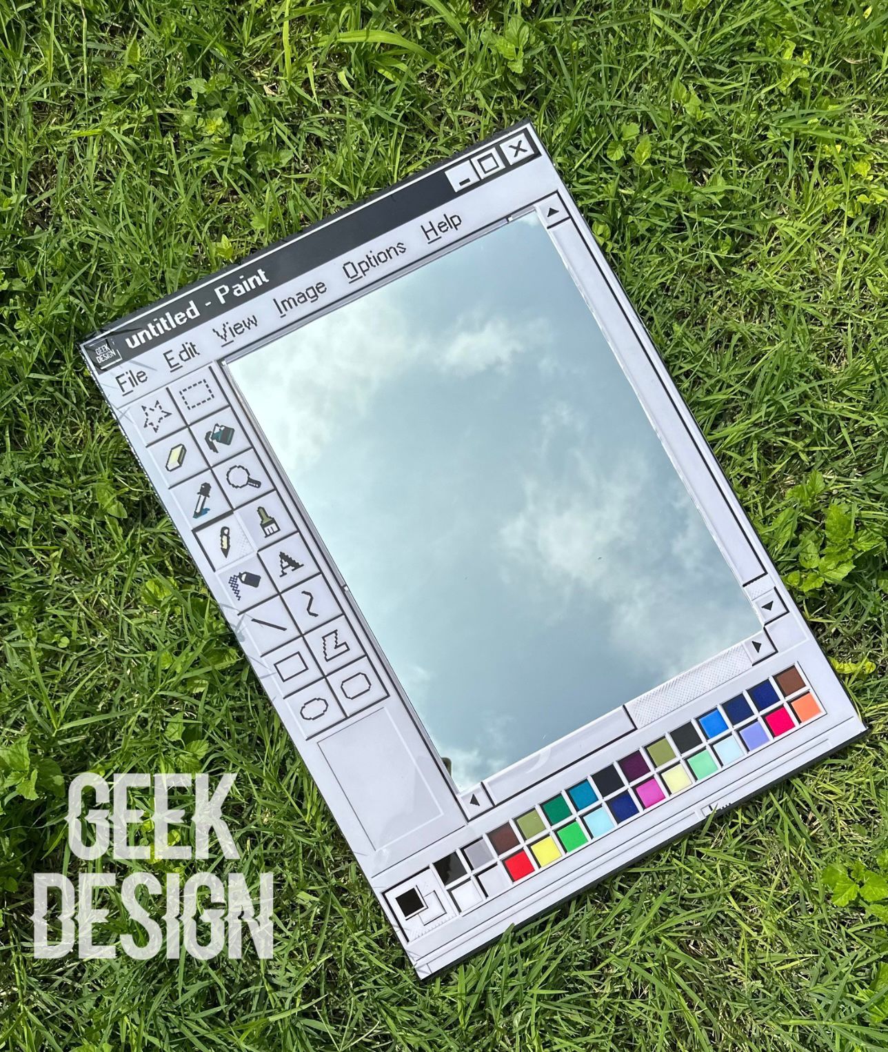 Paint mirror